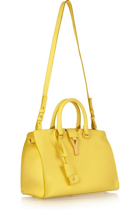 ysl small cabas yellow|Saint Laurent.